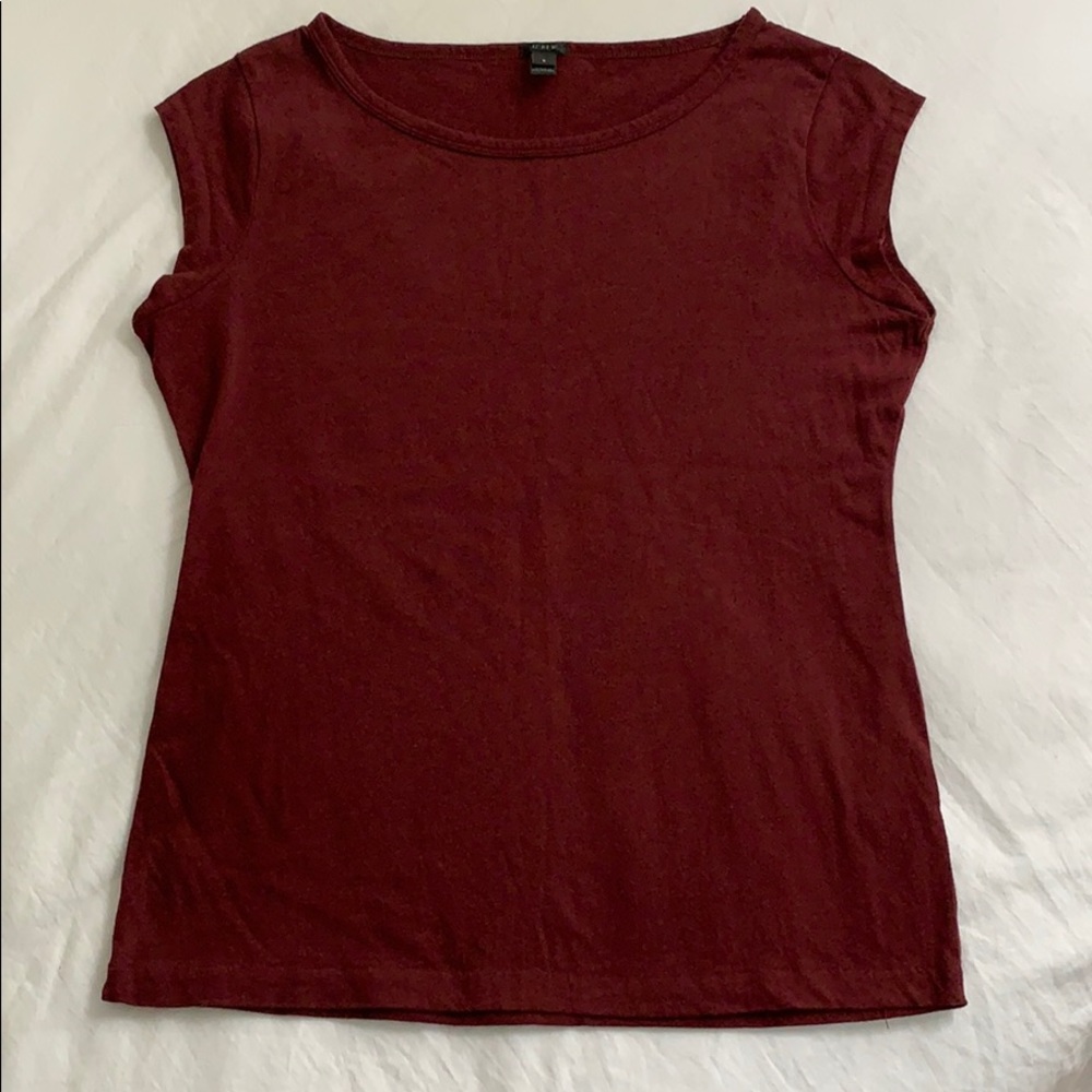 J Crew ballet cap- sleeve T-shirt